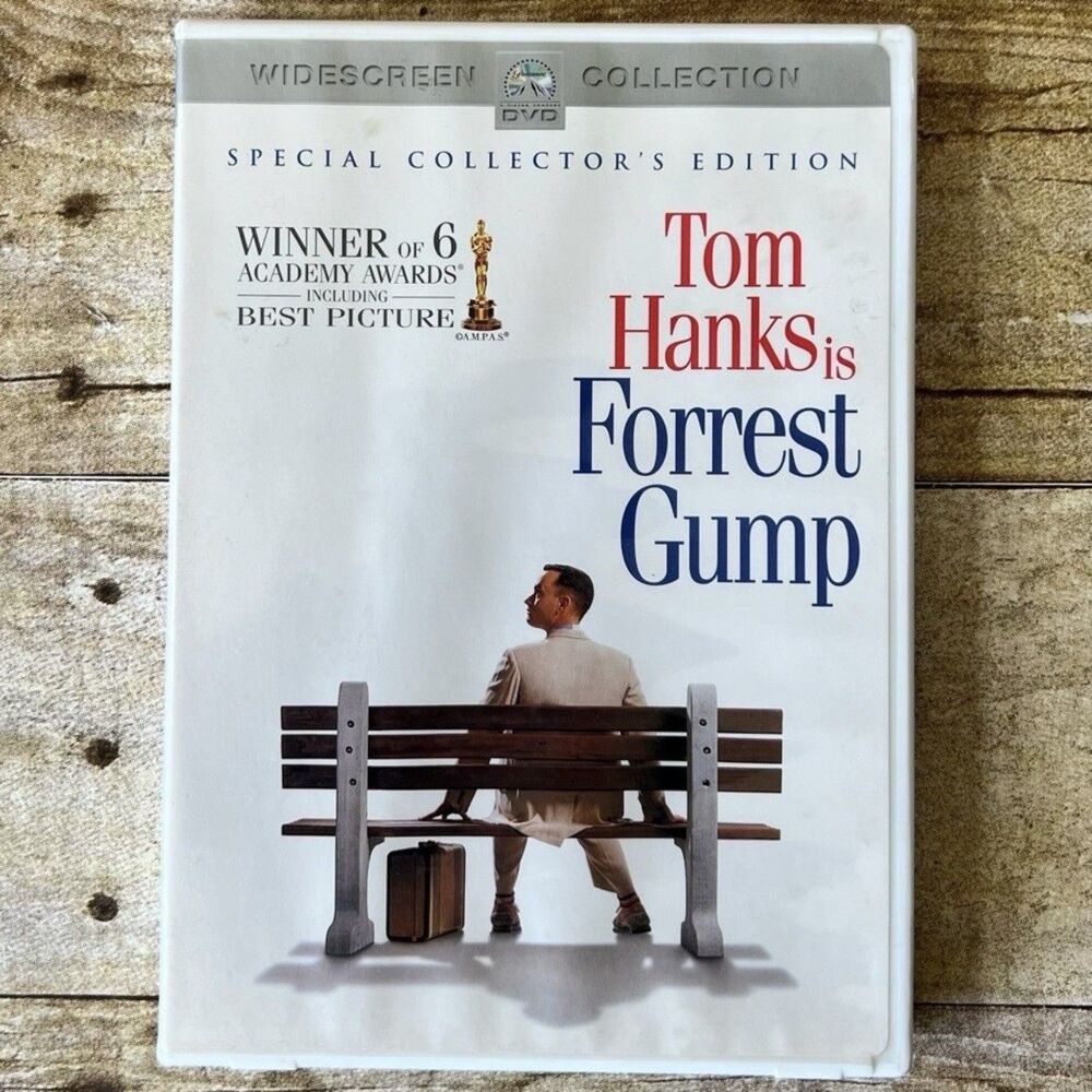 Forrest Gump DVD Special Collector's Widescreen 2-Disc Set Tom‎ Hanks 15644